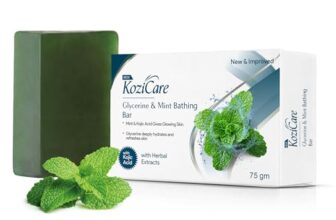 Kozicare Kojic Acid Soap & Glutathione Soap | Glycerin Mint Soap | Detan Soap | Bath Soap Combo Offers | Soaps for Bath | Bathing Soap | Refreshes & Cools Skin | Gives Natural Glow – 75 Gm