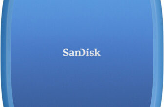 SanDisk Creator Phone SSD 1TB, compatible with MagSafe, up to 1000 MB/s read speeds 1 TB External Solid State Drive (SSD)(Blue)