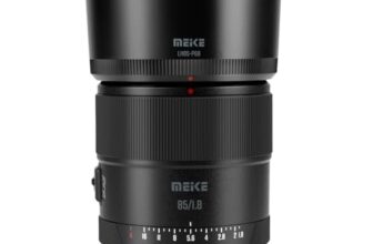 Meike 85mm f1.8 Pro II Full Frame STM AF Medium Telephoto Lens High Resolution 8K Fixed Prime Lens for Sony E Mount Mirrorless Cameras A9 A7II A7RII A7 A7R3 A7R4 A7IV A7C A7SIII (with Aperture Ring)