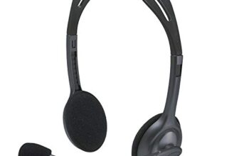 Logitech H111 Wired On Ear Headphones With Mic Black