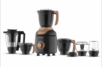 Butterfly Ziera Black with Coarse Grinding Jar 1000 W Juicer Mixer Grinder(Zeira | 6 Jars | Matte Blk W.Copper)