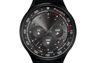 Newly Launched ProWatch Xtreme with Enhanced Fitness Features – 1.43″ AMOLED AOD Display | Inbuilt GPS, Altimeter, Barometer & Compass | Body Energy Features| Corning Gorilla Glass 3 (Silicone)