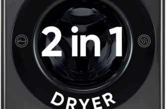 LG 9/5 kg Washer with Dryer AI Direct Drive Technology, Wi-Fi Enabled , Steam reduce germs & allergens, TurboWash Ready to Wear Clothes with In-built Heater with In-built Heater Black(FHD0905SWM)
