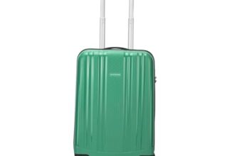 Aristocrat Polypropylene Spinner Fronx Cabin Trolley Bag 55cm | Small|Hard Sided Luggage|Smooth 8 Wheels Suitcase for Travel|Combination Lock with Sturdy Zipper|3 Years Domestic Warranty