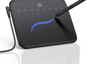 XP Pen Drawing Pen Tablet Deco 640 6 x 4 inch Graphics Tablet Connectivity – USB(Black)