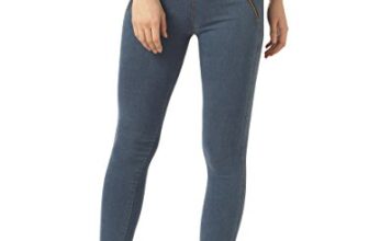 Miss Chase Women’s Blue High Rise Denim Jeggings(MCSS18DEN01-09-115-26,Blue,26)