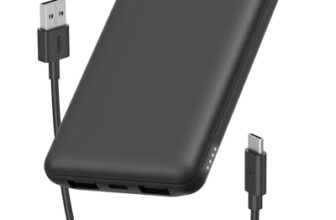 Belkin 10000 mAh Power Bank | Super Fast Charging | USB-C PD Port | 15W Charging for iPhone Series (16, 16 Pro Max), Samsung Galaxy, Google Pixel & More | 2 Years Warranty | Black