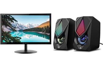 ZEBRONICS Zeb-V19Hd 18.5 Inch (46.99 Cm) Led Monitor with Supporting Hdmi, Vga Input, Hd 1366 X 768