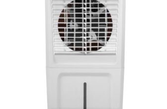Hindware Smart Appliances Xeno 58L Personal Air cooler | Fan Based | 13 Inc. Fan Blade and Ice Chamber | White & Lavender