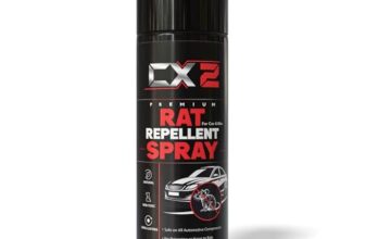 CX2 Rat Repellent Spray for Cars 300ml Human Safe Rat Spray No Kill, Only Repels Rodent Repellent for Car Easy to Spray Nozzle 1st time in India FORMULATION 2X