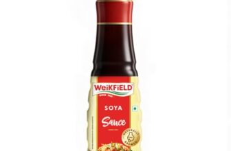 Weikfield Soya Sauce 200g Bottle | Naturally Brewed Chinese Style Sauce | Perfect for Fried Rice, Noodles, Stir Fry & Indo-Chinese Cooking | Ready to Use Condiment | 100% Vegetarian