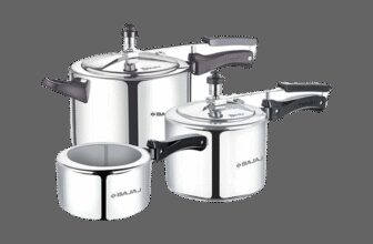 BAJAJ New Shakti 2 L, 3 L, 5 L Inner Lid Pressure Cooker(Aluminium)