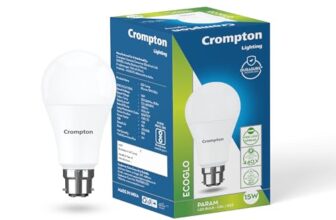 Crompton Param 13W Round B22 LED Cool Day Light