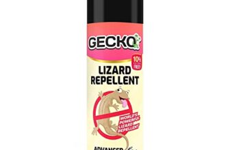 Shadow Securitronics Gecko Aerosol Based Odour Free Herbal Lizard Repellent Spray | Eco-Friendly & Biodegradable | Irritant &Chemical-Free | 220 ml (60 Days Protection) PK of 1-FORMULATION 10X