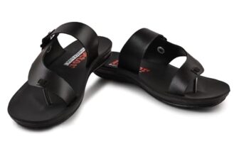 ACTION SYNERGY Mens Ultralightweight Can4-Black-7 | Comfort | Premium | All Season | EVA Ortho Slides For Men