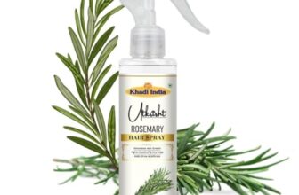 Khadi Utkrisht Pure Rosemary Hair Spray for Regrowth & Scalp Care | Lightweight Hair Tonic Spray for Shine, Strength & Volume – 100ML