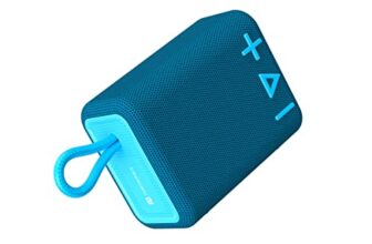Portronics Breeze 4 Portable 5W Bluetooth Speaker with Mic, TWS Connectivity, IPX6 Water Resistant, Bluetooth 5.3v, 8Hrs Playback, Type C Charging(Blue)