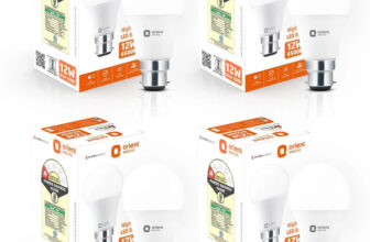 Orient Electric 12 W Basic Round B22 LED Bulb(White, Pack of 4)