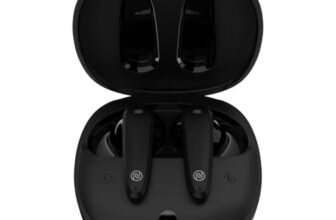 Noise Buds VS404 in Ear Truly Wireless Earbuds with 50H of Playtime,3 EQ Modes, Quad Mic with ENC, Instacharge(10 Min=200 Min),10mm Driver, BT v5.3 (Jet Black)