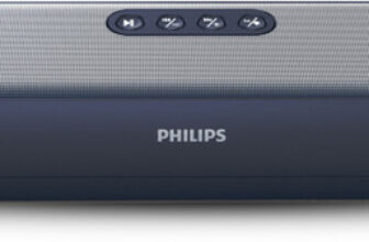 PHILIPS TAB4120BL/94 20 W Bluetooth Soundbar(Sky Blue, Mono Channel)