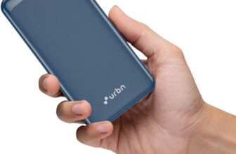URBN 10000 mAh 22.5 W Compact Pocket Size Power Bank(Blue, Lithium Polymer, Power Delivery 3.0, Quick Charge 3.0, Fast Charging for Mobile, Tablet, Earbuds, Smartwatch, Speaker)