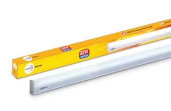 wipro Garnet 22W LED Batten for Living Room & Bedroom | Bright & Energy Efficient Tubelight for Home | Cool Day Light (6500K) with 2200 lumen|4Feet, Pack of 1