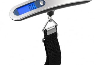 OUPWUA Weight Machine For Luggage, 50kg Capacity, Digital Portable Electronic luggage weighing With LCD Display, Scale for home, travel, flights, bags