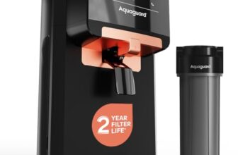 Aquaguard Nexen RO+UV+Active Copper Water Purifier | 2 Year Filter Life with Comprehensive Warranty | With Mega Sediment Filter | Save over 18,000 on Filters | With Removable Drip-Tray