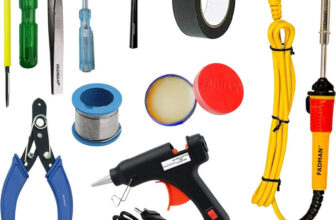 FADMAN GG11P1 ELECTRONIC 11IN1 COMBO PACK WITH SOLDERING IRON Standard Temperature Corded Glue Gun(7 mm)