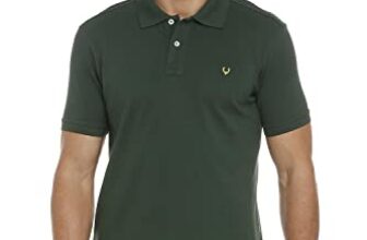 Allen Solly Men’S Regular Fit Polo (Amkp317G04237_Green L)