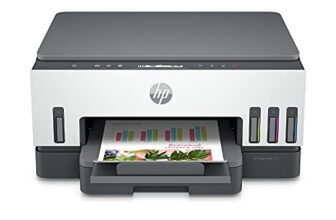 HP Smart Tank 720 All-in-One Auto Duplex WiFi Colour Printer, Print, Scan & Copy for Office