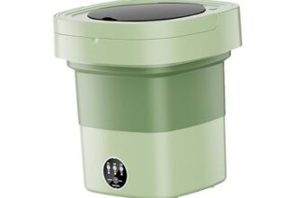 Enakshi Portable Washing Machine Small Washer for Apartment Baby Clothes Small Items 9L Blue Light|Home & Garden|Major Appliances|Washers & Dryers|Washing Machines