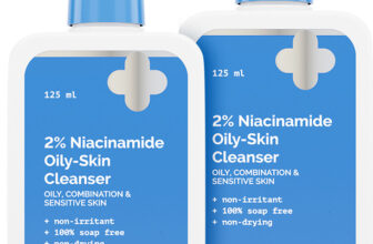 The Derma Co 2% Niacinamide Oily Skin Cleanser- Sensitive,Oily & Combination Skin | Pack of 2 Face Wash(250 ml)