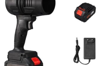 FAB Innovation Handheld Electric Portable Air Blower,Turbo Jet Blower Cordless 48V | High Power Blow Brushless Motor for Extra runtime,for Car,Home Cleaning Corner, Road Cleaning