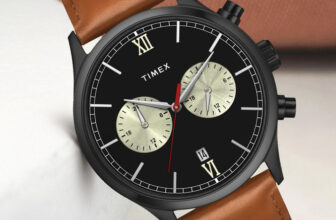 TIMEX Casual Watch Round 43mm Black Dial Analog Watch  – For Men