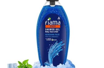 Fiama Men Shower Gel Refreshing Pulse Body Wash with Skin Conditioners for Refreshed Skin, 750ml bottle