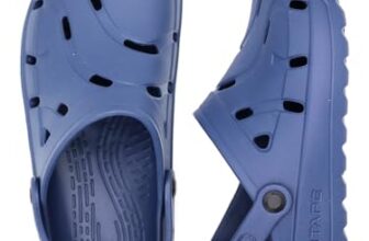 Red Tape Men’s Discover Comfortable Clogs || Sandals with Adjustable Back Strap for Men Navy Blue