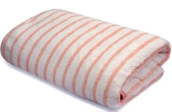 Cortina Stripe Printed Towels for Bath (70 x 140 cm) 380 GSM Microfiber, Ultra Soft, Highly Absorbent & Quick Dry for Gym, Beach & Bathroom Towels for Men, Women & Kids (Orange Small Stripe)