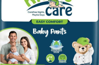 Kiddle Care Easy Comfort Baby Diaper Pants | New Born/Extra Small (NB/XS) | 2-5 Kg – New Born(76 Pieces)