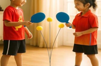 Chocozone Indoor Table Tennis Trainer for Adults Teenagers Kids Sports Toys for 4 5 6 8 Years Old Toys for Kids