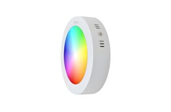 MVL Light MVL 9 Watt 7 in 1 Multicolour Surface Panel Led Light (Red/Pink/Blue/Yellow/Violet/Green/Sky Blue/White) Pack of 1(Aluminium)