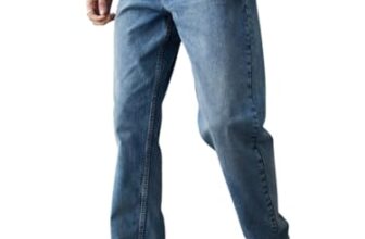 Voltedge Men Solid Cotton Straight Fit Jeans Blue