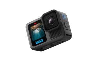 GoPro HERO13 Black – Waterproof Action Camera with 5.3K60 Video, 27MP Photo + Compatability with HB-Series Lenses(1-Yr International+1-Yr India Warranty)
