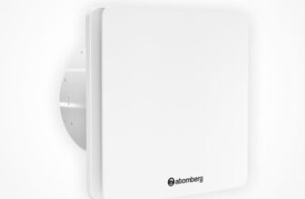 atomberg Studio Exhaust Fan 150mm (6 Inches) | BLDC Motor | 6.8W| Low Noise | 2000 RPM| Ideal for Bathroom,Kitchen | Easy to Clean | Installation-Round Cut (153mm) | 2 Years Warranty | (Gloss White)