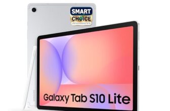 Samsung Galaxy Tab S10 Lite with AI [Smartchoice], S Pen in-Box, 27.7 cm (10.9 Inch) Display, Object Eraser, 90Hz Refresh Rate, IP42 Rating, 6GB RAM, 128GB Storage, Wi-Fi Tablet, Silver