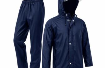 Lymio Raincoat (Men-Rain-Blue-XL