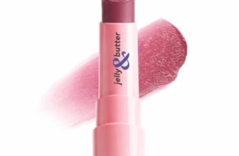 Blue Heaven Jelly & Butter SPF 50 Lip Balm infused with Jojoba Oil, Shea Butter + Vitamin E, smoothens Dry & Chapped Lips, Fades Pigmentation, Soften & Smoothes Plums Lips, Dusty Rose, 3g