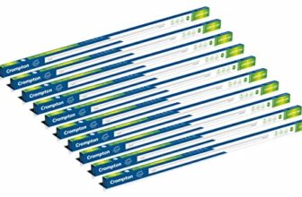Crompton Laser Ray Neo 28W LED Batten |4 feet Slim Batten for Living Room & Bedroom | Energy Efficient Tubelight for Home | BIS Approved | Cool Day Light (6500K) (Pack of 10)