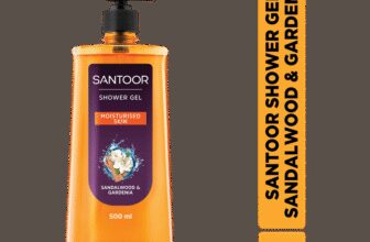 Santoor Shower Gel Sandalwood and Gardenia Body Wash(500 ml)