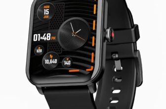 boAt Wave Fury Smart Watch(Active Black)